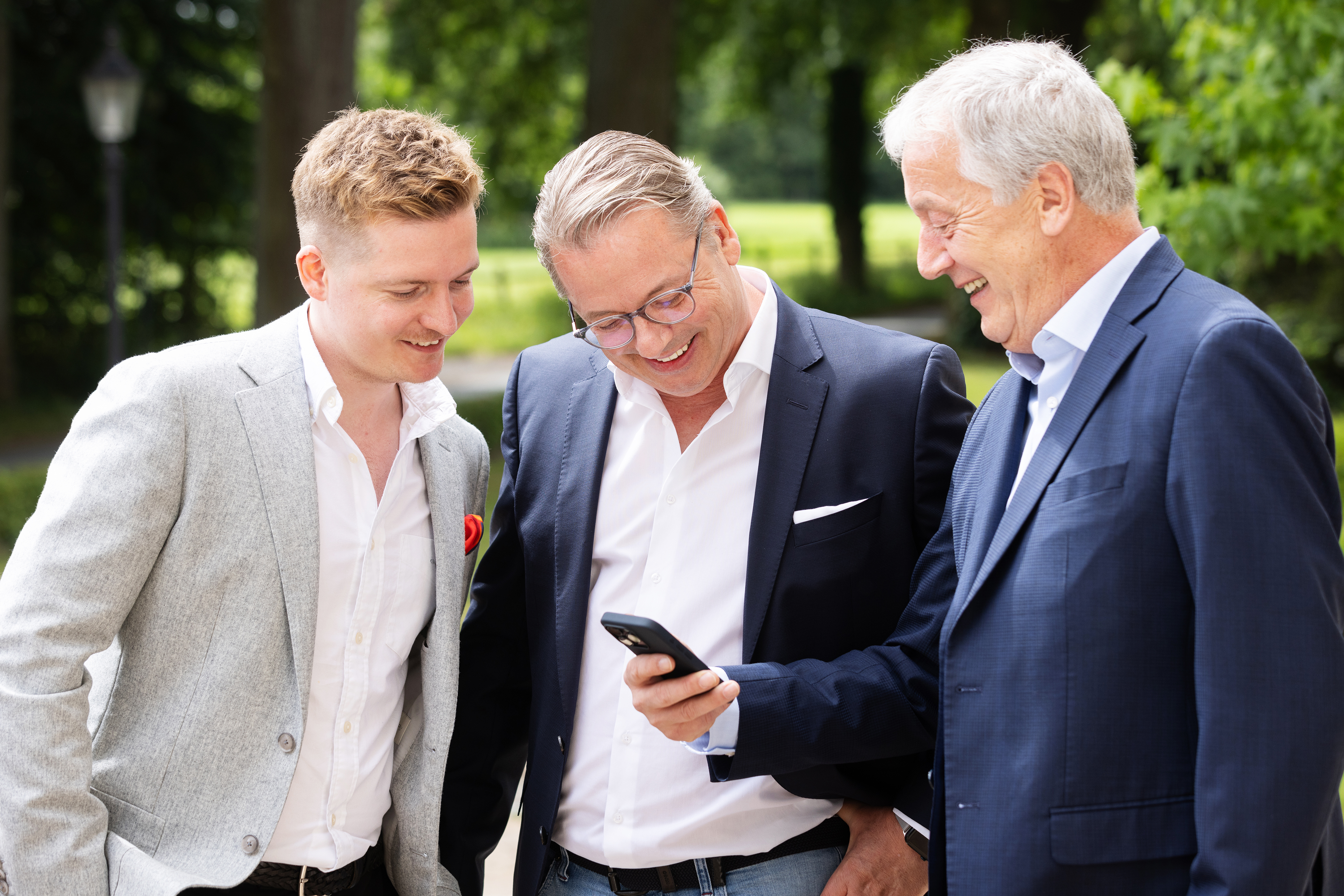 FVB-Team im persönlichen Gespräch